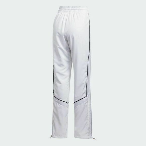 Adidas GH1434 Womens Sz Medium WHITE OLY PODIUM Track Superstar Basketball Pants - Picture 4 of 9